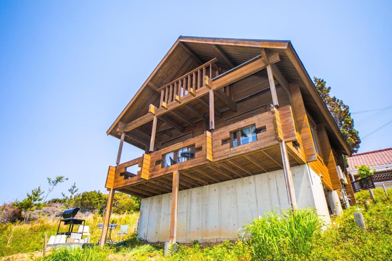 Vila Awaji Seaside Log House In Goshiki 1 Sumoto Exteriér fotografie