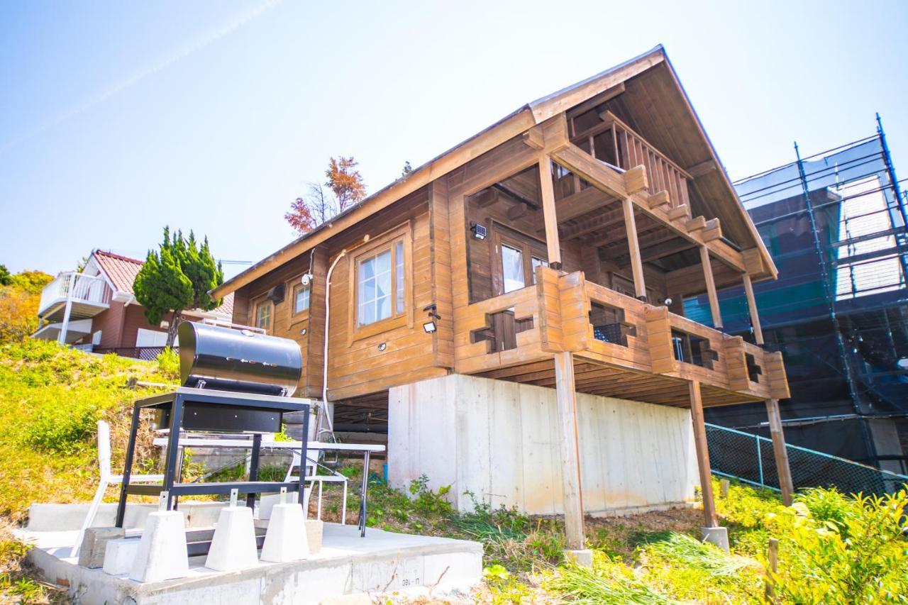 Vila Awaji Seaside Log House In Goshiki 1 Sumoto Exteriér fotografie